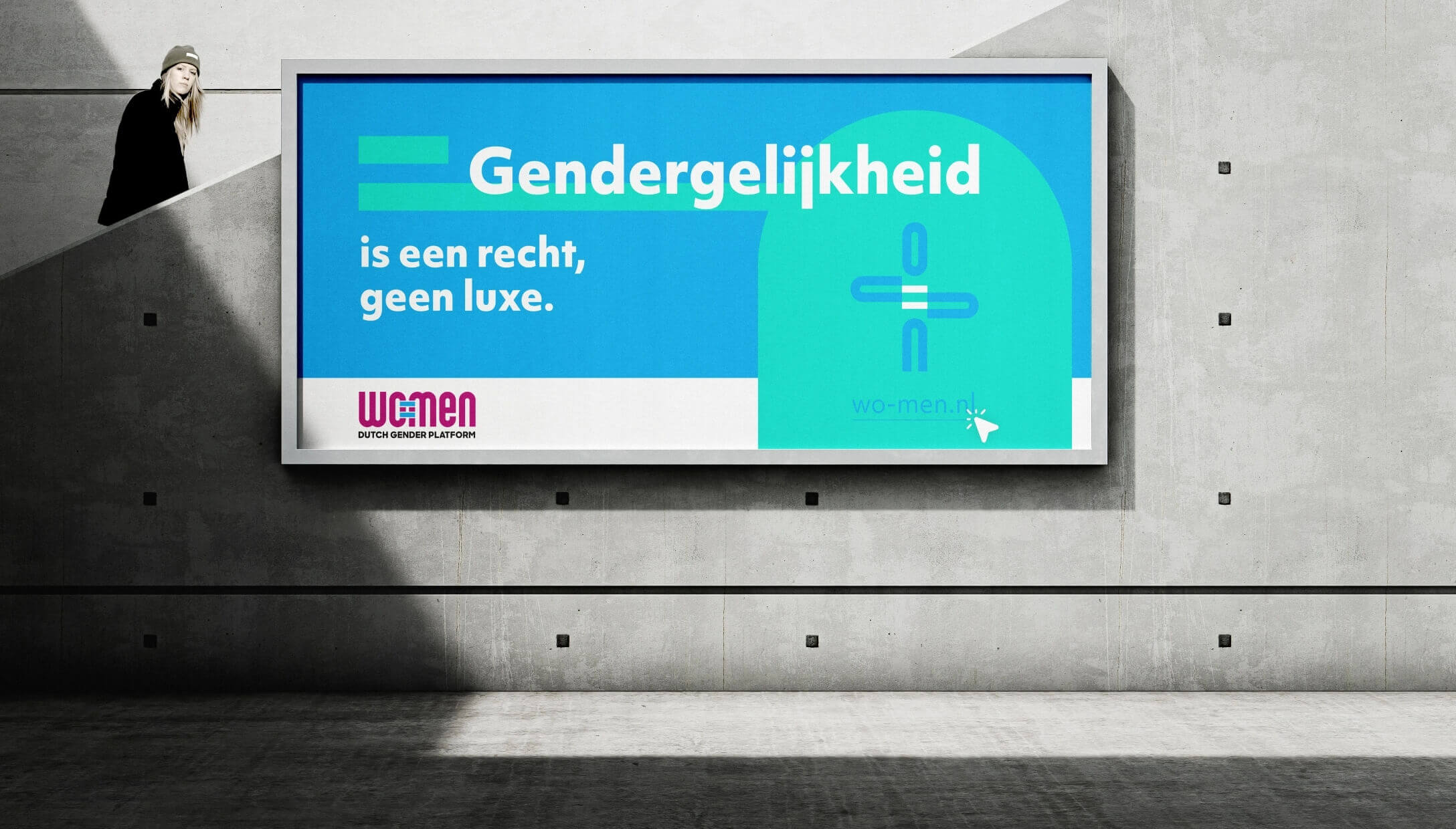 WO=MEN billboard